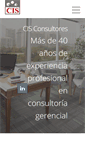 Mobile Screenshot of cisconsultores.cl